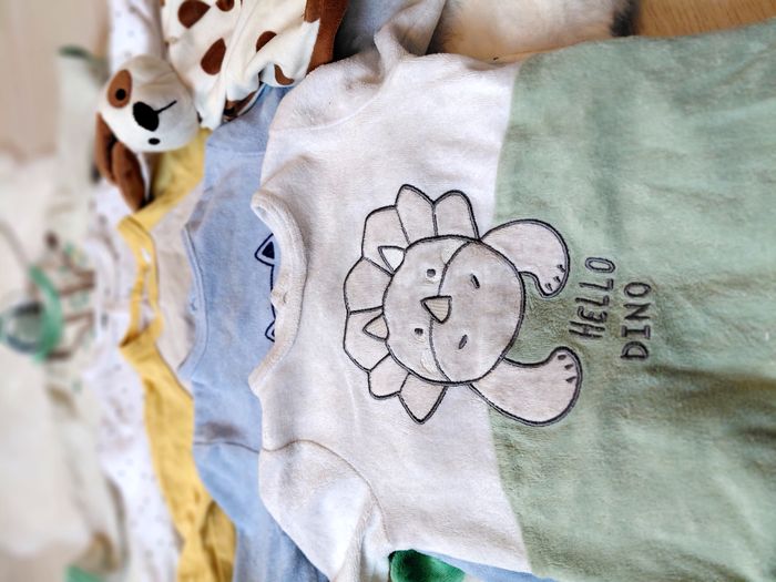 Lot de 6 pyjamas 3 mois – mini prix - photo numéro 3