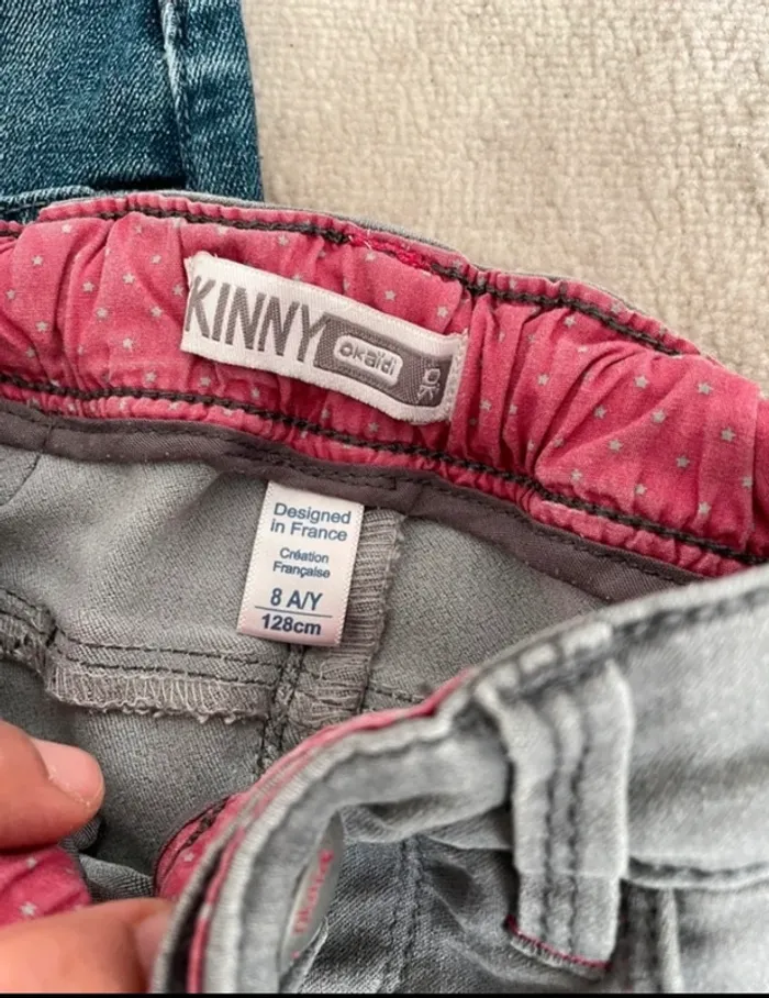 Lot de 5 pantalon taille 8ans - photo numéro 11