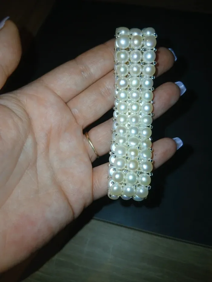 Bracelet en perle d eau douce
