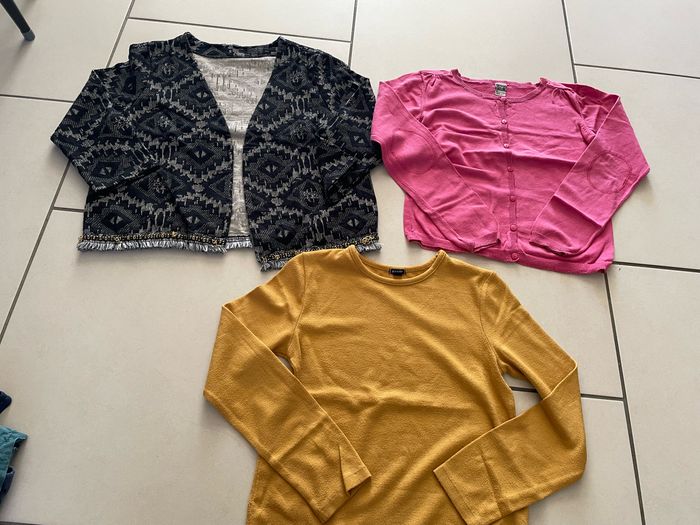 Lot pull gilet fille 10 ans - photo numéro 3