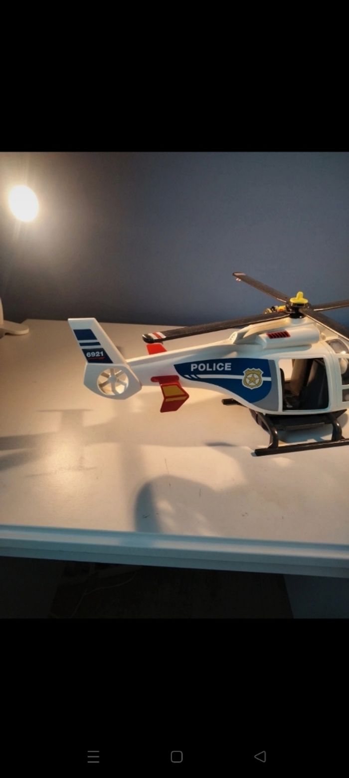 Playmobil Hélicoptère Police (6921) - photo numéro 8