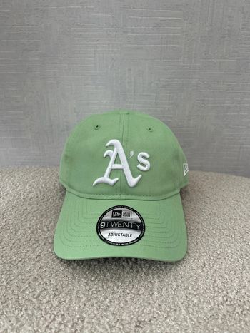 Casquette adjustable New Era menthe MLB Oakland athletics