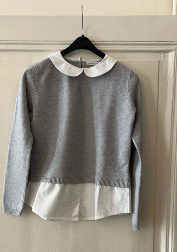 Chemise pull col claudine 10 ans Monoprix Teens - photo numéro 2