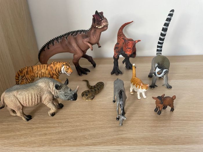 Lot 4: lot de figurines animaux Schleich, Papo et autres - photo numéro 3