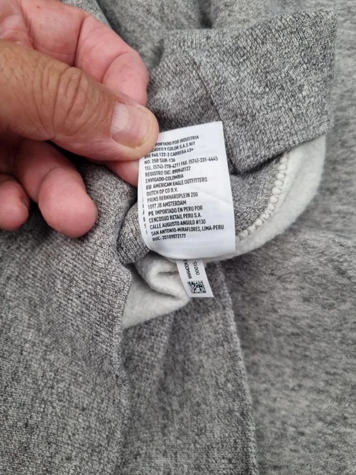 Sweat capuche universitaire Ohio gris, S Hommes - photo numéro 9