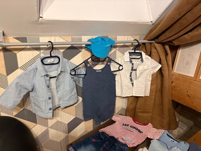 Lot vêtement été 12 mois garçon - photo numéro 3