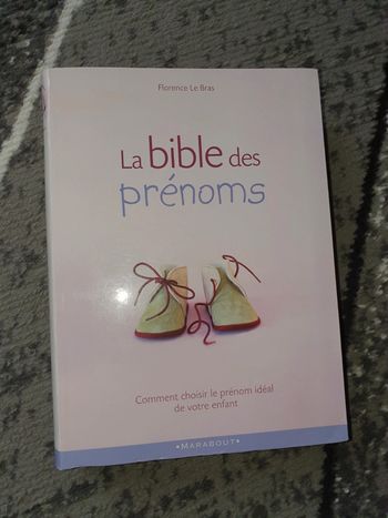 Livre "La bible des prénoms"