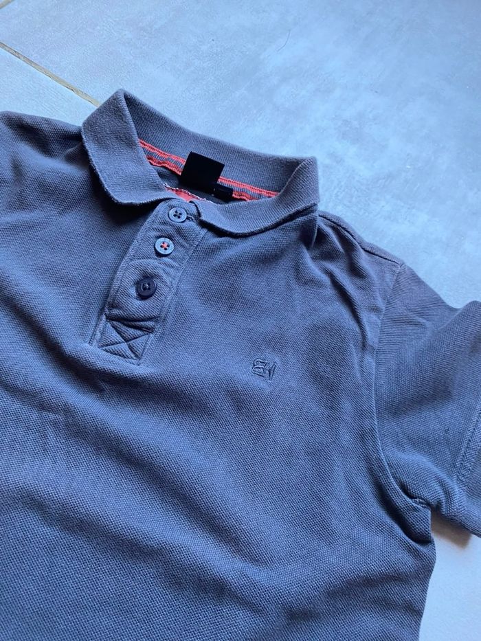 Polo Bikool gris et rouge - photo numéro 2