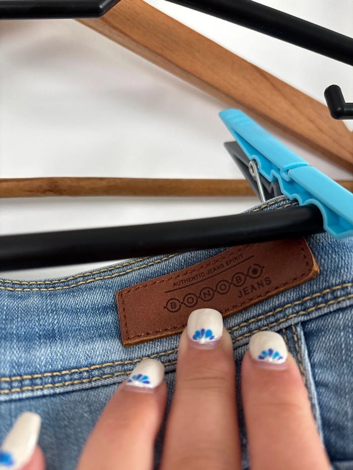 Jean skinny bleu bonobo taille 34 - photo numéro 10