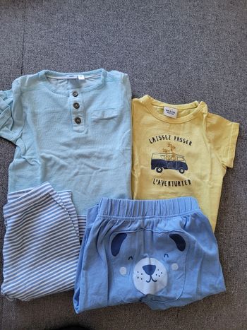 Lot 9 mois garçon