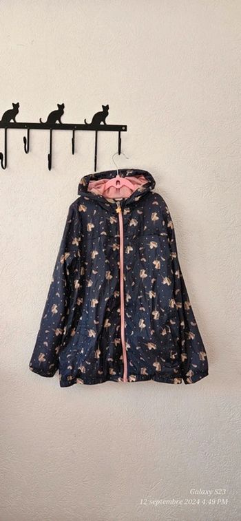 Coupe vent imprimé licorne avec poche banane 12A vertbaudet