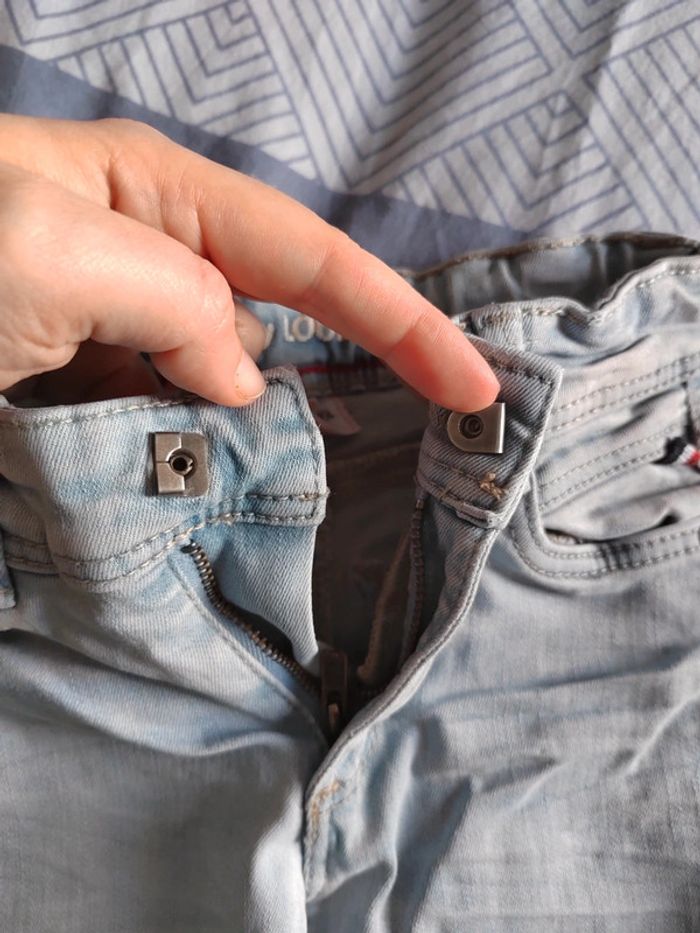 Jean skinny tape a l'œil 4 ans - photo numéro 3