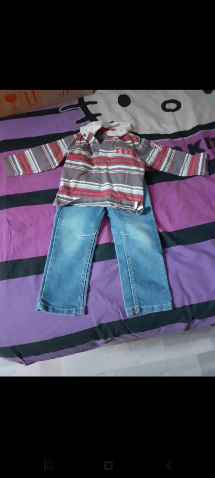 Lot 2 ans garcon toutes saisons environ 130 pieces - photo numéro 2