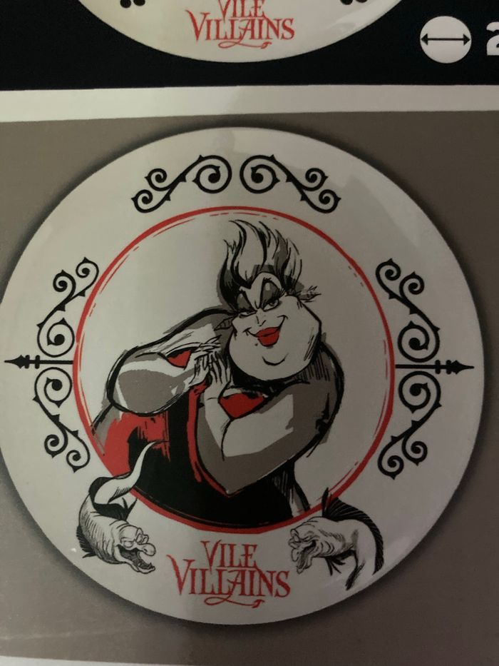 Coffret assiettes les vilains de Disney - photo numéro 7