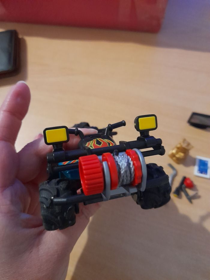 Quad avec bandit playmobil - photo numéro 6