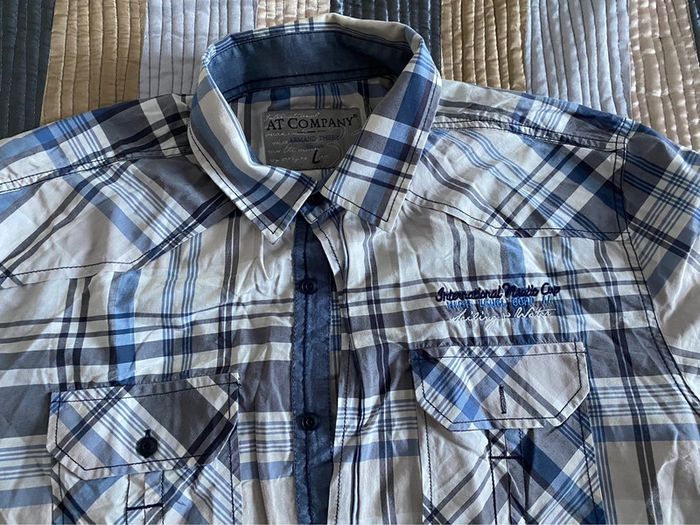 Chemise manches courtes Armand Thiery taille L - photo numéro 3