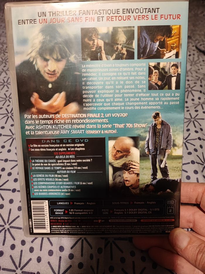 Dvd " l' effet papillon" - photo numéro 2