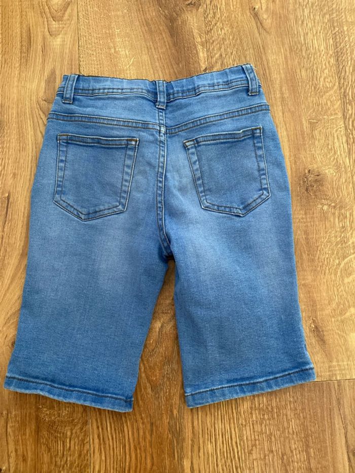 Short en jean skinny 9-10 ans - photo numéro 2