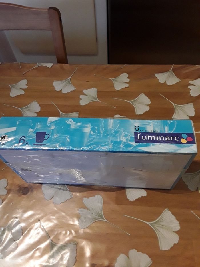 Lot de 6 tasses et sous tasse neuves - photo numéro 6