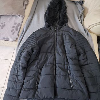 Doudoune XS noire Kiabi