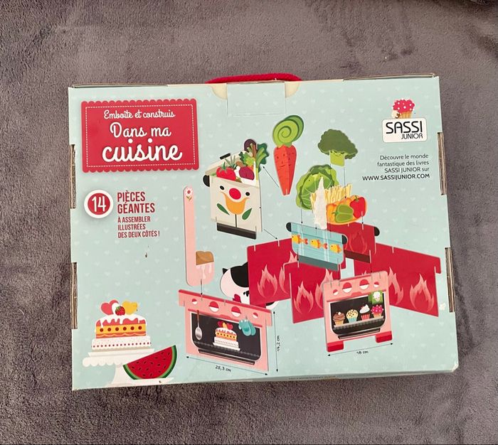 Puzzle 3D géant + livre « Dans ma cuisine » - photo numéro 6