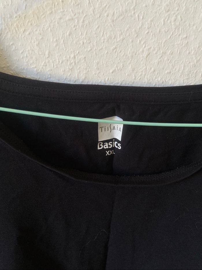 T-shirt manche longue noir - photo numéro 2