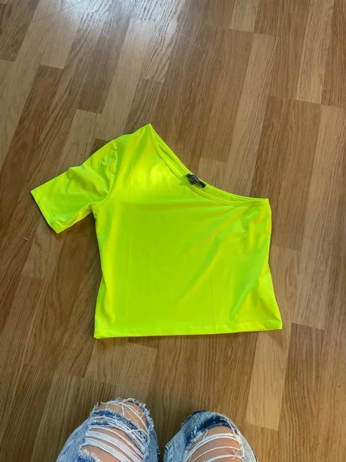 T-shirt femme fluo