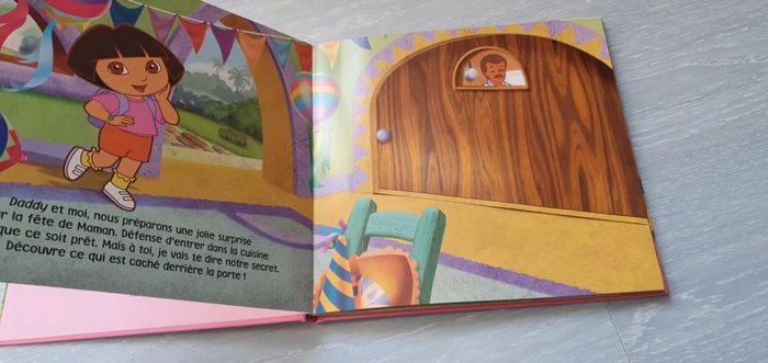 Livre dépliant Dora et la fête des mères - photo numéro 3