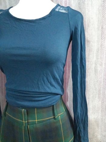 Tee-shirts avec dentelles manches longues