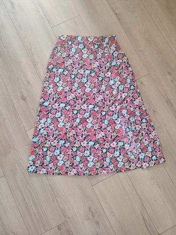 Jupe longue fleurie M/L