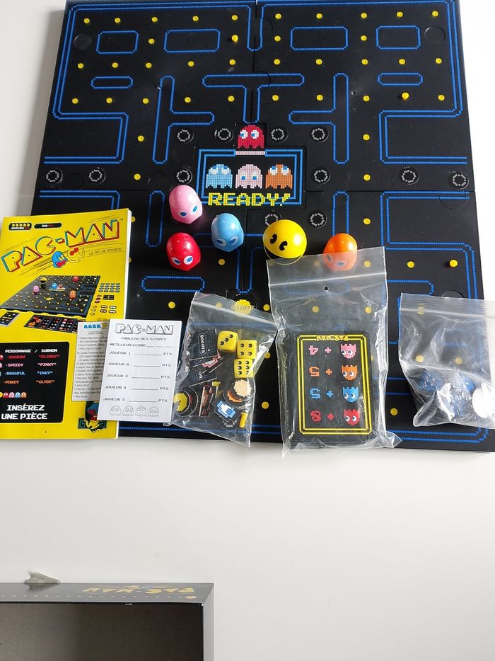 Pac-Man le jeu de société bufallo games complet et fonctionne - photo numéro 2