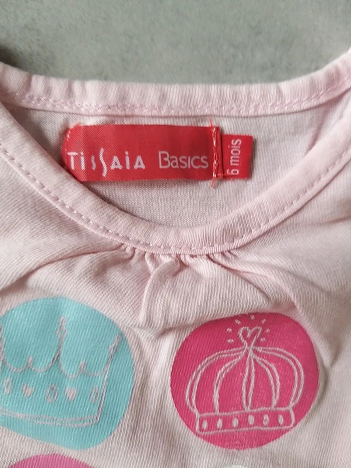 T-shirt manche courte en 6 mois - photo numéro 3