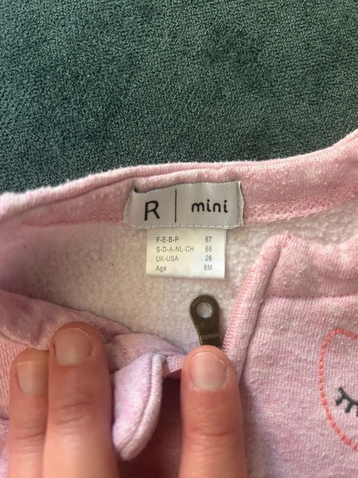 Ensemble short et gilet r mini 6 mois - photo numéro 4