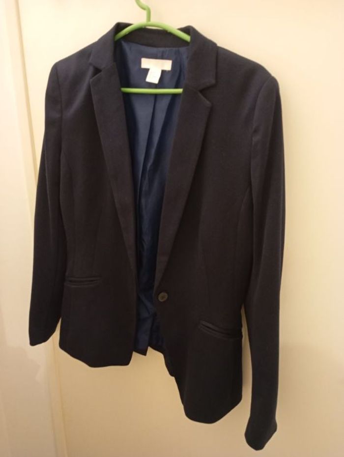 Veste femme bleu marine H&M 38