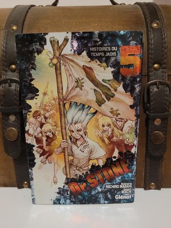 Manga Dr Stone tome 5 édition collector brillant premier tirage