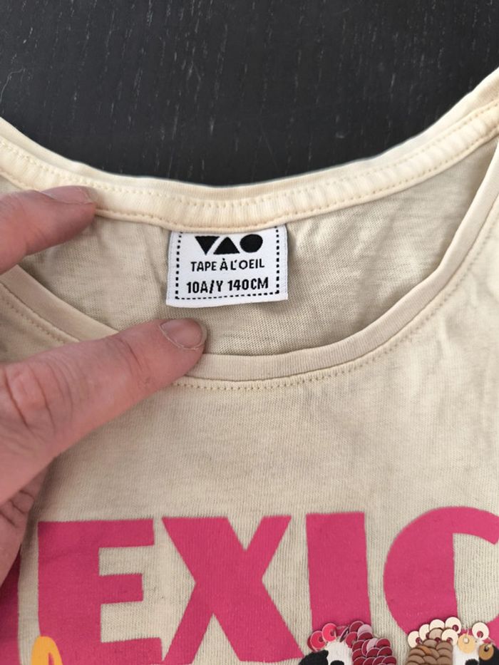 T-shirt manches courtes 10 ans - photo numéro 4