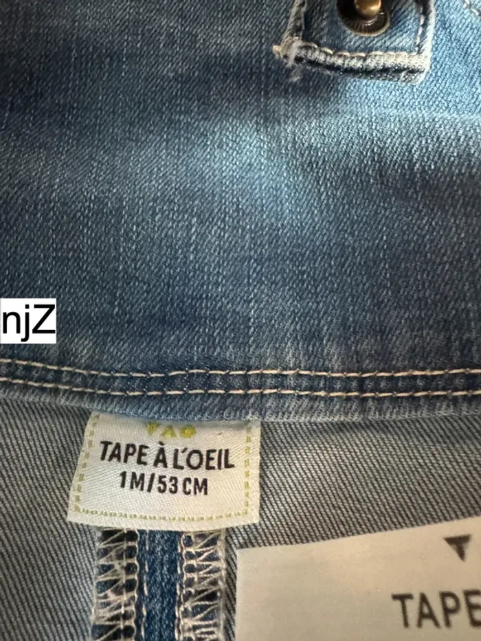 Robe jean denim 1 mois - photo numéro 2
