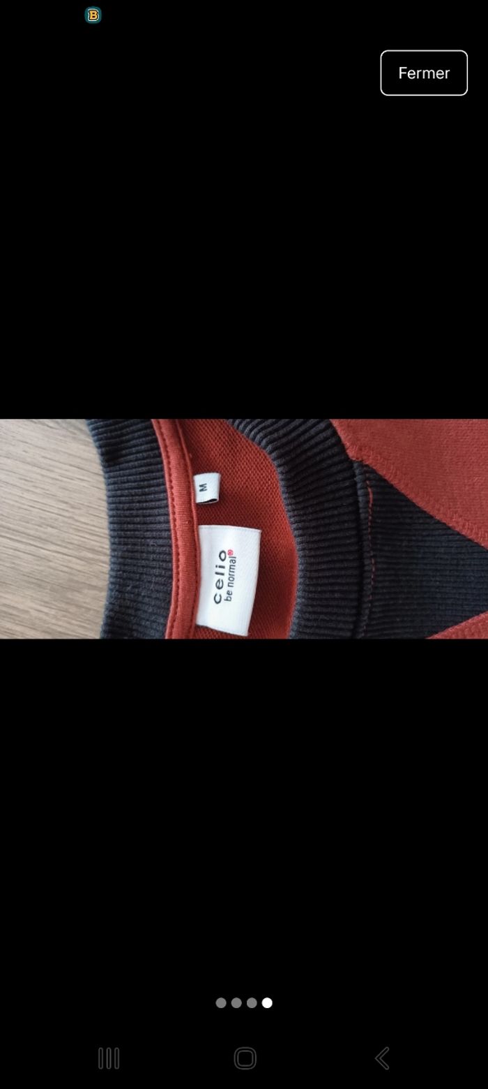 Sweat bicolore celio - photo numéro 4