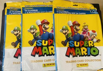 ✨ Vente Lot de 3 Boosters Super Mario + Classeur Édition Limitée ✨