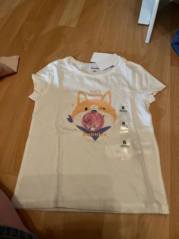 T shirt fille 6 ans kiabi
