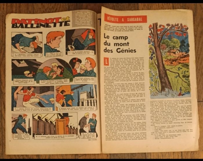 Ancien journal Francs jeux Filles N°204 1954 vintage - photo numéro 3