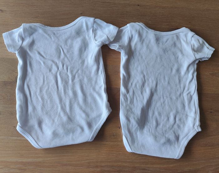 Lot de 2 bodys manches courtes - photo numéro 2
