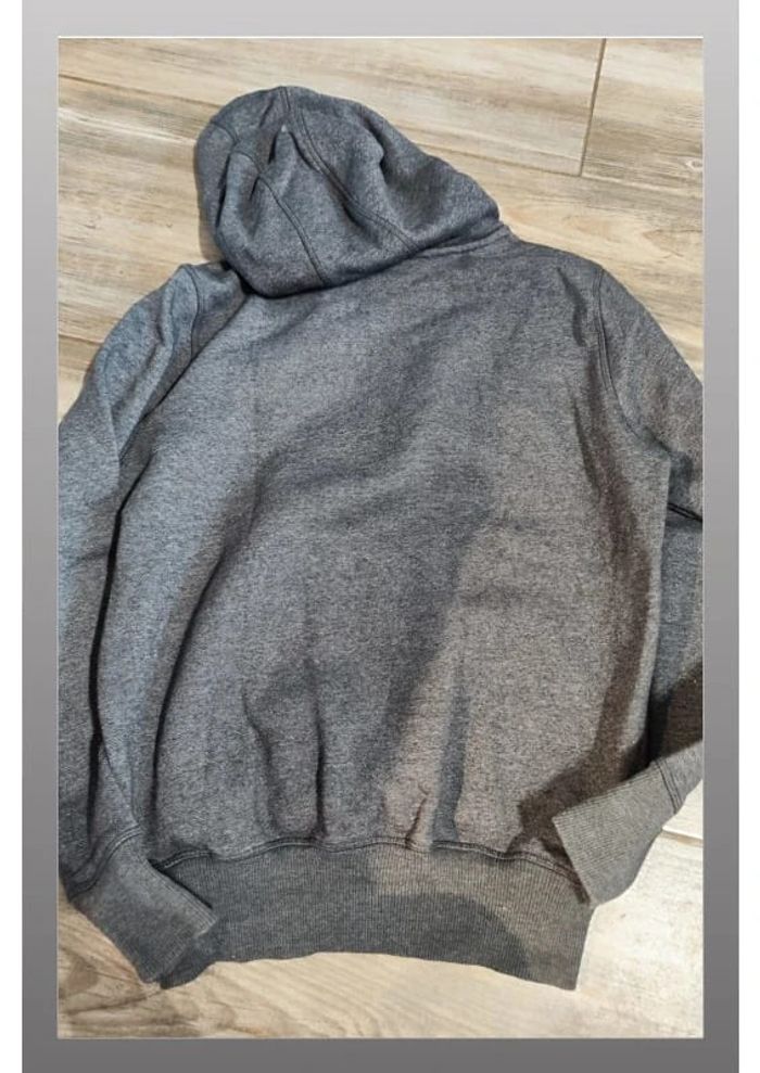 Sweat à capuche gris Wrung Taille S - photo numéro 5