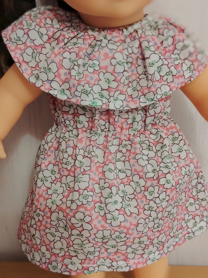 Robe rose à fleurs Corolle