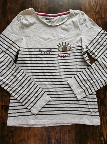 Tee-shirt manche longue fille In extenso