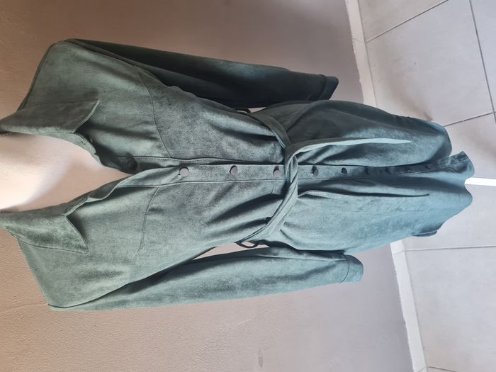 Robe verte Lofty Manner style suédine - photo numéro 4