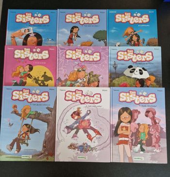 Lot de 9 livres bd les sisters