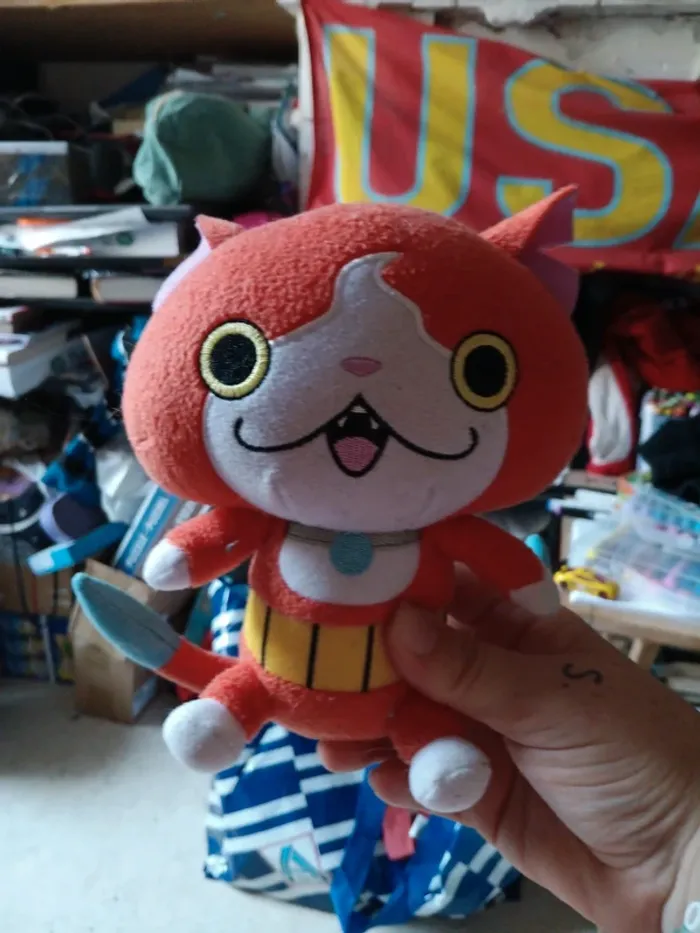 Peluche jibanyan 15cm env yo kai watch de 2015 pas vinted go