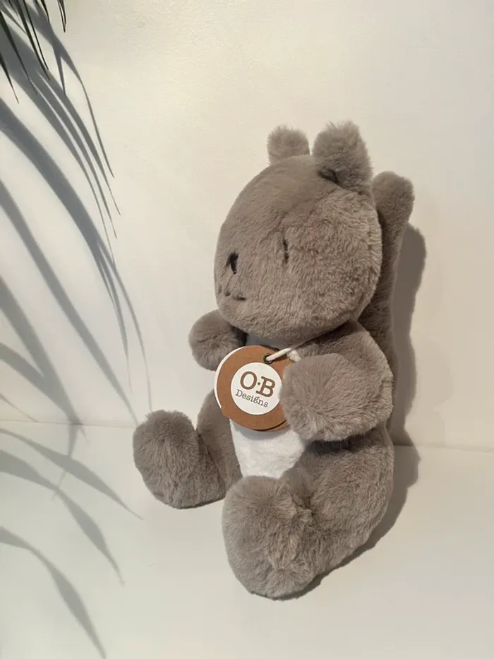 Squirrel soft toy écureuil peluche OB design