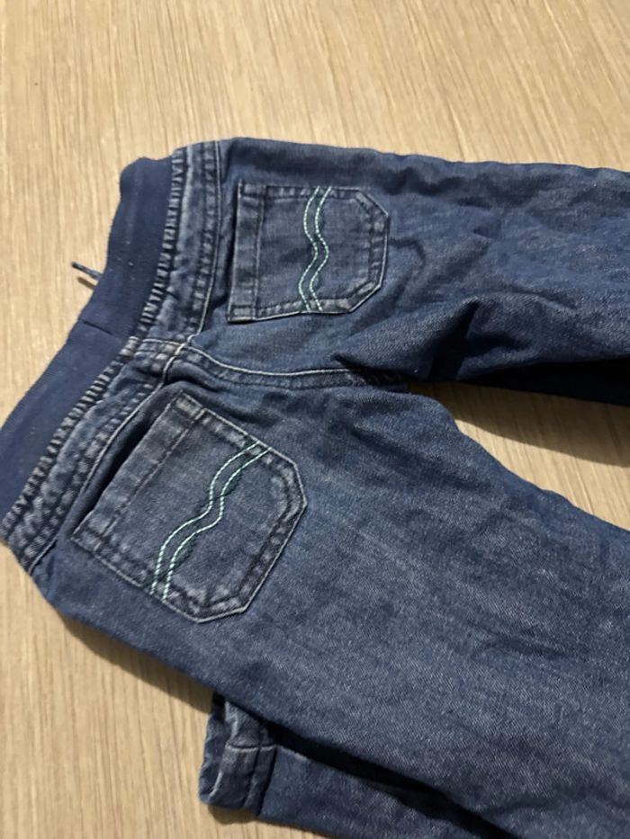 Jeans polaire sergent major 3 ans polaire à l’intérieur - photo numéro 4